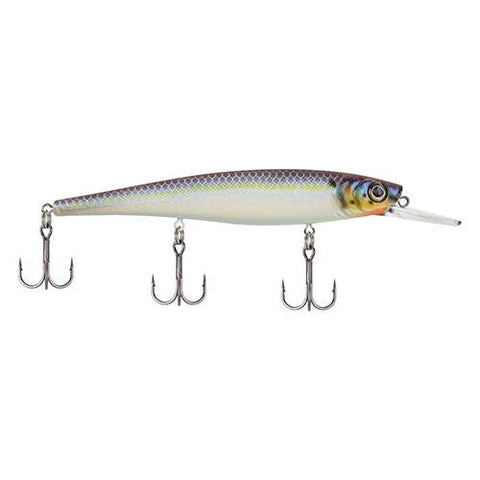 Skinny Cutter 110+ Hard Bait - 4 3-8" Length, 4'-7' Swimming Depth, 3 Hook, Chameleon Vapor,Per 1