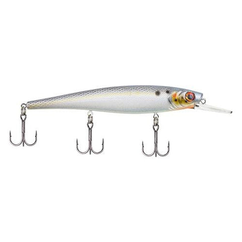 Skinny Cutter 110+ Hard Bait - 4 3-8" Length, 4'-7' Swimming Depth, 3 Hook, Sexier Shad, Per 1