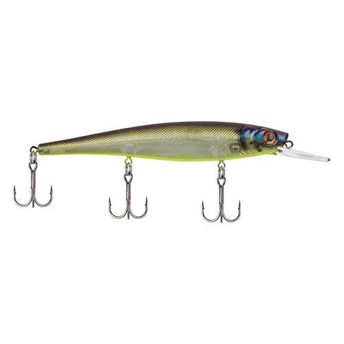 Skinny Cutter 110+ Hard Bait - 4 3-8" Length, 4'-7' Swimming Depth, 3 Hook, Chameleon Vapor, Per 1