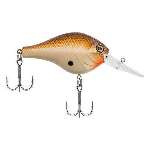 Digger Hard Bait - 2" Length, 5'-8' Swimming Depth, 2 Hooks, Cream Pie, Per 1