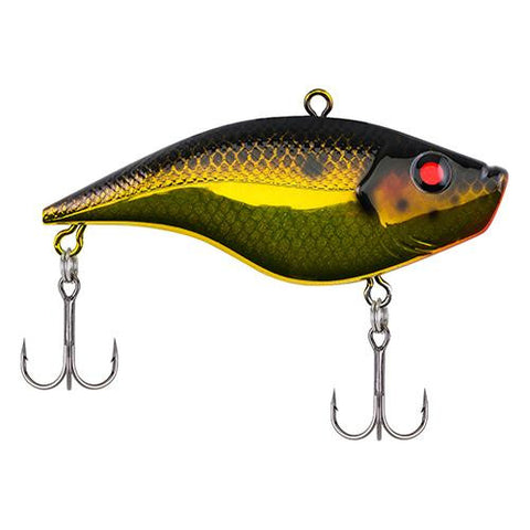 Warpig Hard Bait - 2 3-8" Length, 2 Hooks, Black Gold, Per 1