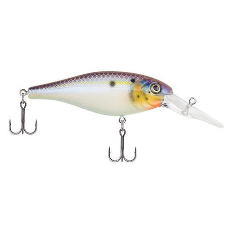 Bad Shad Hard Bait - 2" Length, 5-7' Swimming Depth, 2 Hooks, Chameleon Pearl, Per 1