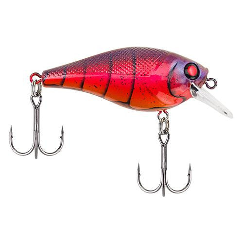 Pitbull Hard Bait - 2 3-8" Length, 3'-6' Swimming Depth, 2 Hooks, Special Red Craw, Per 1