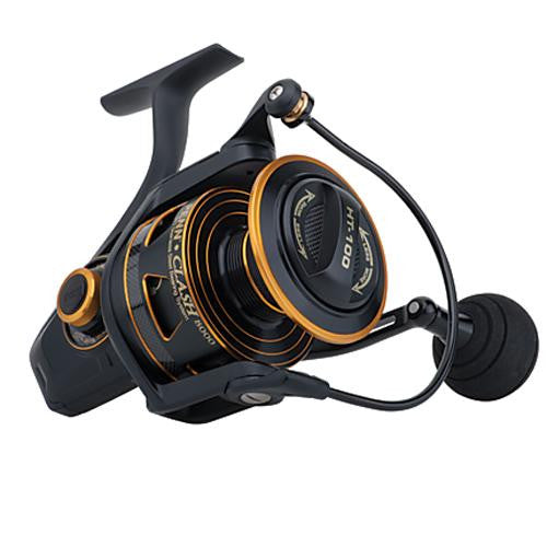 Clash Spinning Reel - 2000 Size, 6.2:1 Gear Ratio, 30" Retrieve Rate, 10 lbs Max Drag, Ambidextrous