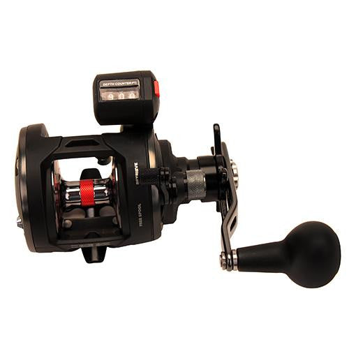 Warfare Level Wind Conventional Reel - 15, 5.1:1 Gear Ratio, 29" Retrieve Rate, 15 lb Max Drag, Right Hand, Boxed