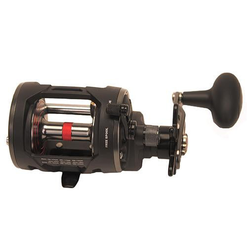 Warfare Level Wind Conventional Reel - 20, 5.1:1 Gear Ratio, 29" Retrieve Rate, 15 lb Max Drag, Right Hand, Boxed