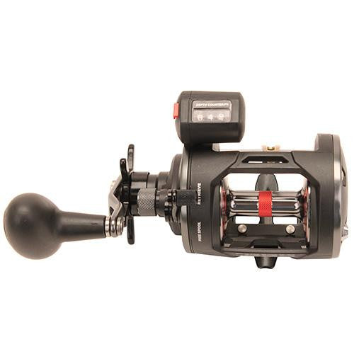 Warfare Level Wind Conventional Reel - 20, 5.1:1 Gear Ratio, 29" Retrieve Raate, 15 lb Max Drag, Left Hand, Boxed