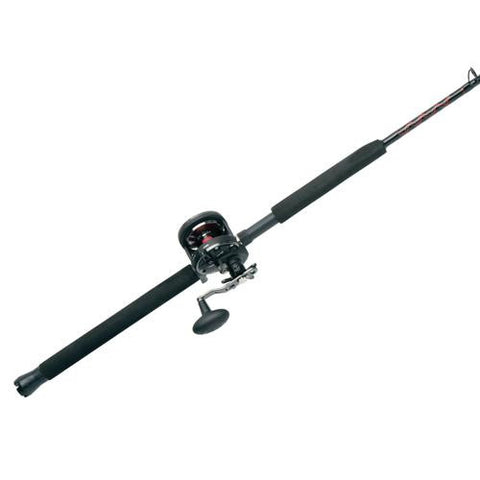 Warfare Level Wind Conventional Combo - 20N, 5.1:1 Gear Ratio, 15 lb Max Drag, 6'6" 1pc Rod, Medium-Heavy, Right Hand