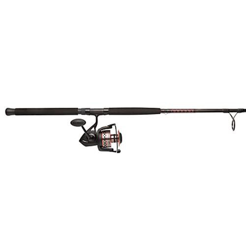 Fierce II Spinning Combo - 4000, 6.2:1 Gear Ratio, 7' 1pc Rod, 10-17lb Line Rate Medium Power, Ambidextrous