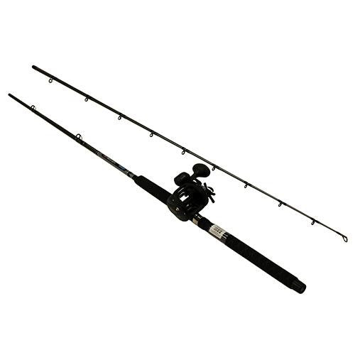 Great Lakes Trolling Combo - 8'6" Length, 2 Piece Rod, Medium Action, 2BB Bearings