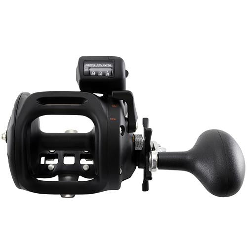 Magda Pro DXT Linecounters Reel - 5.1:1 Gear Ratio, 2BB Bearings, 15 lb Max Drag, 23" Line Retrieve, Right Hand