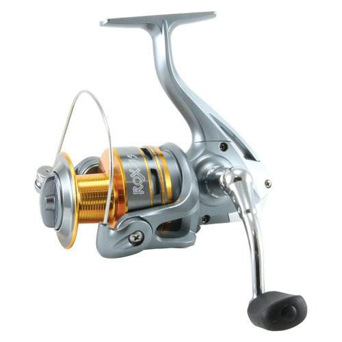 ROX Spinning Reel - 5.1: 1 Gear Ratio, 2BB Bearings, 12 lb Max Drag, 27" Line Retrieve