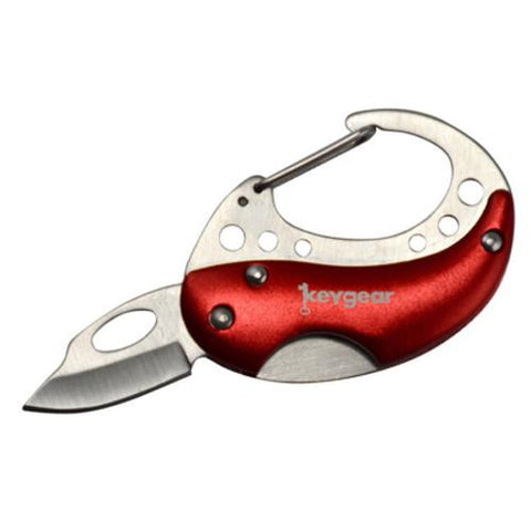 Carabiner Knife - 1.0, Red