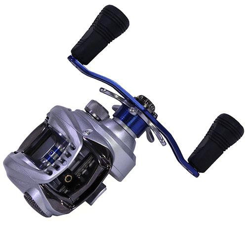 Aird Air Low Profile Baitcasting Reel - 6.3:1 Gear Ratio, 2CRBB, 4BB, 1RB Bearings, 11 Max Drag, Left Hand