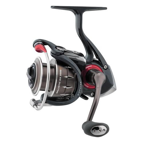 Ballistic EX Spinning Reel - 2000, 5.6:1 Gear Ratio, 1CRBB, 8BB, 1RB Bearings, 8.80 lb Max Drag, Ambidextrous