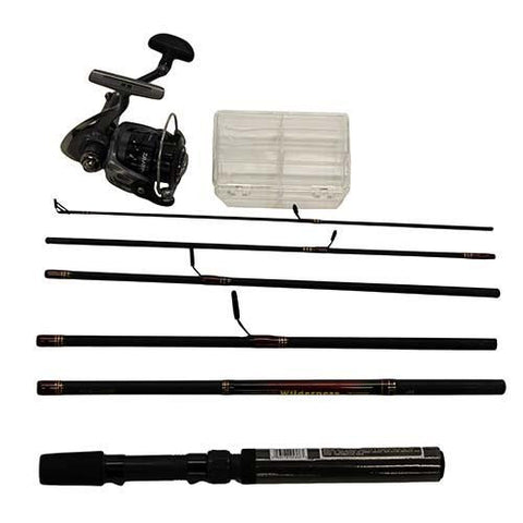 Executive Travel Pack - Spinning or Fly Rod, 6'6" Length, 6 Pieces, Light Power, Regular Action