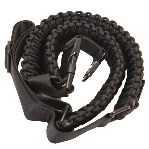 Tactical Paracord Sling - Single Point, Black