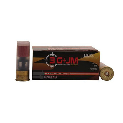 3 Gun Match, 12 Gauge - 2 3-4", Slug, 7-8 oz, Per 10