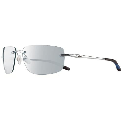 Outlander Sunglasses - Chrome Frames, Stealth Gray Serilium Lens