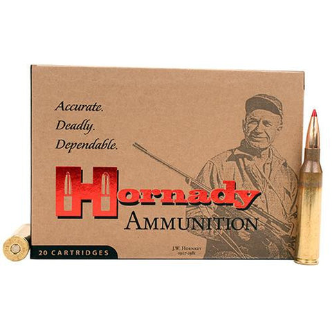 338 Lapua Ammunition by Hornady - 285 Grains, ELD Match, Per 20