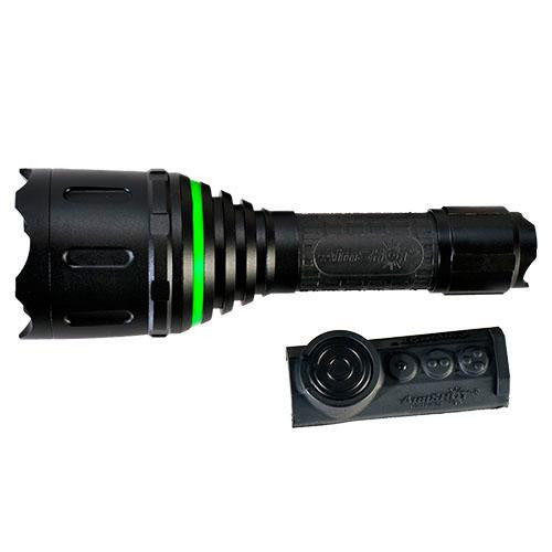 Zoomable Green LED - with Wireless Switch, Clam Package