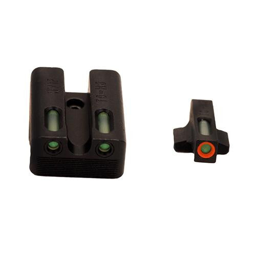 TFX Sight Set - Novak LoMount cut .270 Front-.450 Rear (1911 5" Government 9mm-.40 S&W)