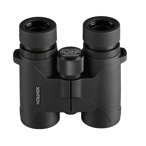 SIII Series Binoculars - 10x32mm, Roof Prism, Black Rubber Finish