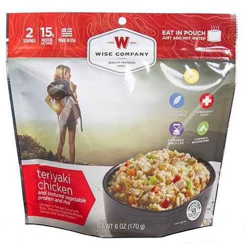 Entr¿e Dish - Teriyaki Chicken and Rice, 2 Servings