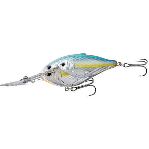 Threadfin Shad Crankbait - Freshwater, 3 1-2", #1 Hook, 20' Depth,  Metallic Pearl-Blue Shad