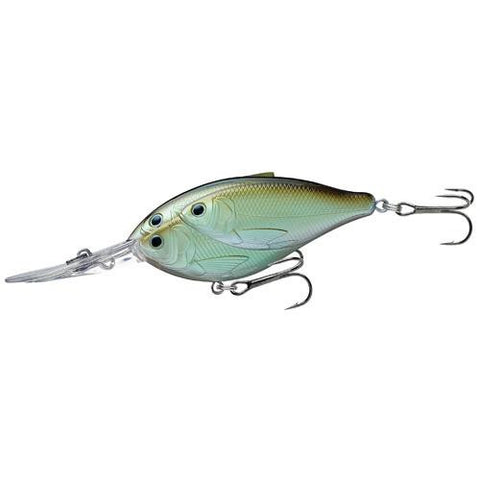 Threadfin Shad Crankbait - Freshwater, 3", #2 Hook, 16' Depth, Ghost-Green