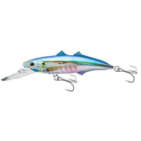 Cigar Minow Jerkbait - Saltwater, 6", #2-0 Hook, 15'-20' Depth, Pearl-Blue