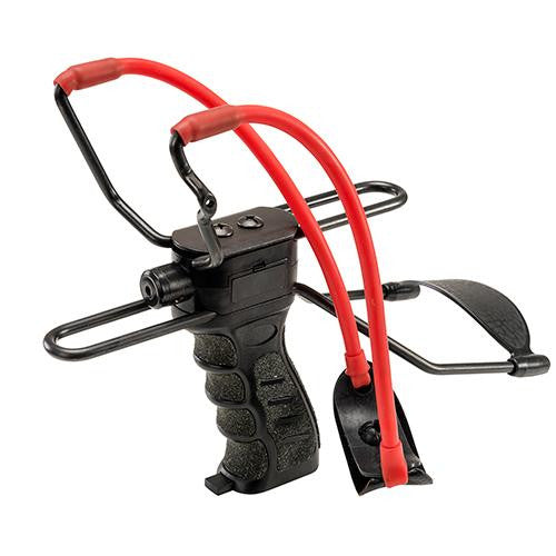 Slingshot - Black with Red Power Band with Laser