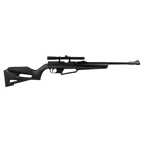 NXG APX 490 Air Rifle - .177 Caliber, 20" Barrel, Black Stock-Blued with  4x15mm Scope