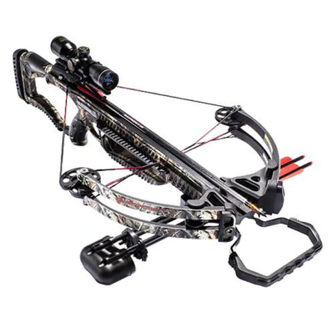 Whitetail Hunter Crossbow with Quiver, High Definition Camo