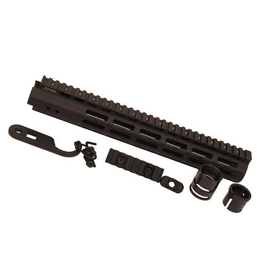 UTG Pro M-LOK AR15 Super Slim Free Float Handguard - 13", Black