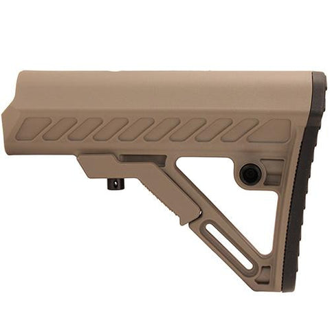 UTG Pro Model 4 Ops Ready S2 Commercial Spec Stock - Only, Flat Dark Earth