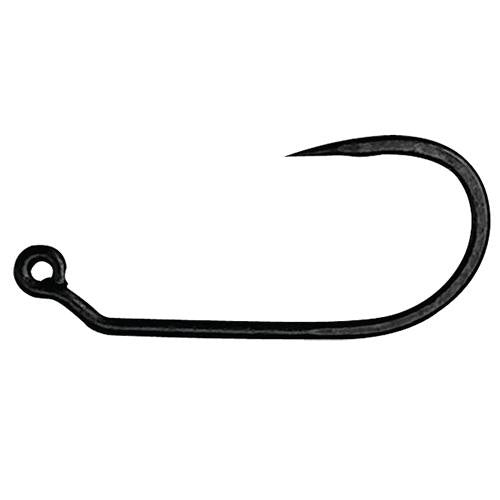 Executive Fly Hook - Size 14, Matte Black, Per 20