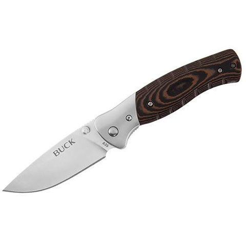 Selkirk - Small Survival Folder, 3.25" 420HC Plain Blade, Brown Micarta Handle, Boxed