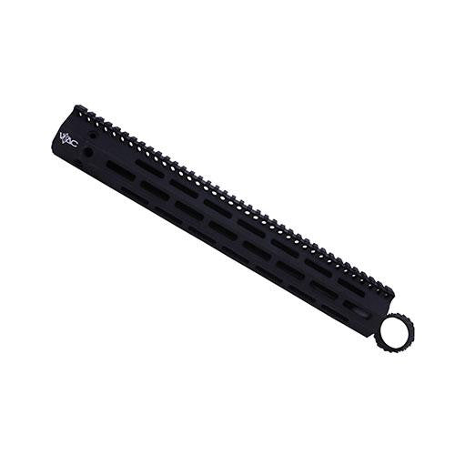 308 M-Lok Aluminum Rail - 15", Black with VTAC Logo