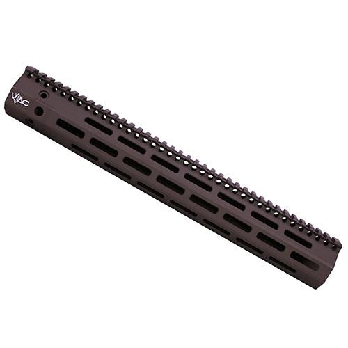 308 M-Lok Aluminum Rail - 15", Flat Dark Earth with VTAC Logo