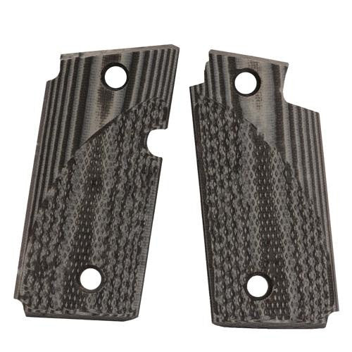 G-10 Tactical Pistol Grips - Sig Sauer P238, Gray-Black Fine