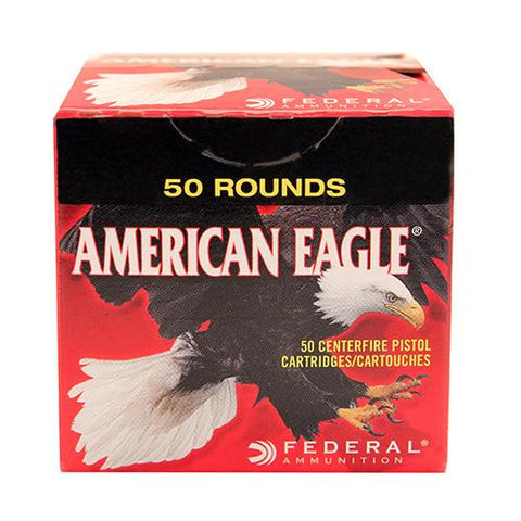 9mm Luger - American Eagle, 115 Grains, Full Metal Jacket, Per 50