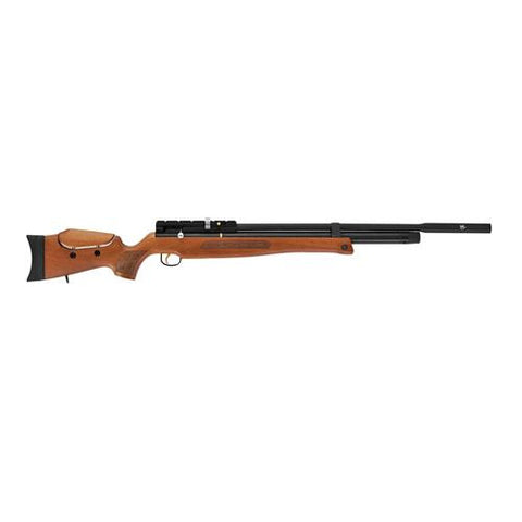 BT65WSB Quiet Energy PCP Air Rifle - .25 Caliber, 22.80" Bareel, 9 Rounds, Walnut Stock-Blued