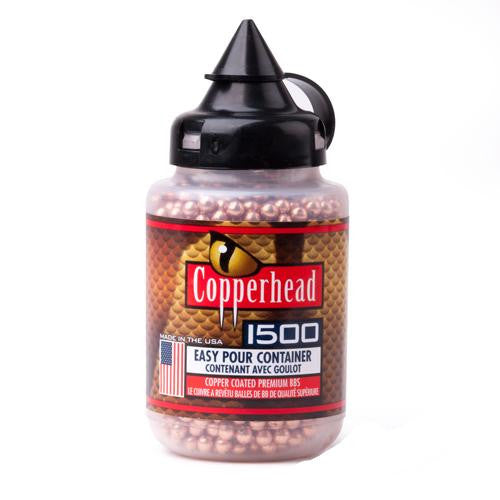 Copperhead BBs - 4.5mm, Per 1500