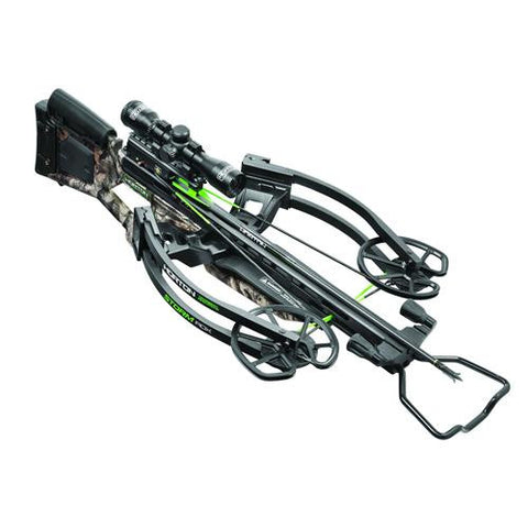 Storm RDX Package - with 4x32mm Scope, Arrows-Quiver, Dedd Sled 50, Mossy Oak Treestand