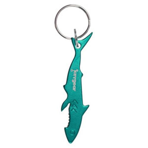 Bottle Opener - Shark, Aqua