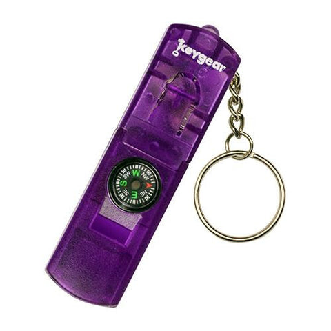 LED Whistle Compass, Purple