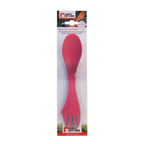 Spork XM 2-Pack - Fuchsia and Cyan