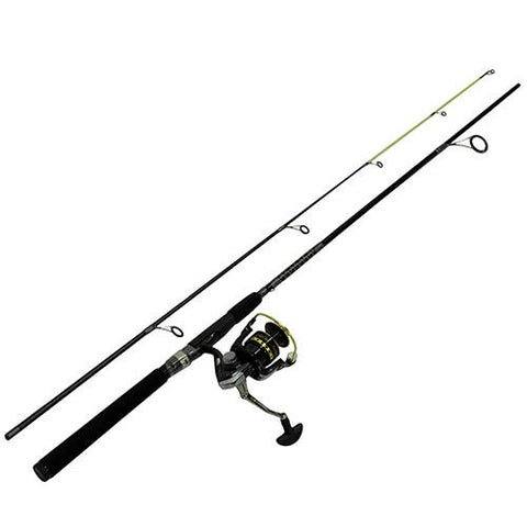 Raptor Spinning Combo - 6'6" Length, 2 Piece Rod, 5+1 Bearings, Medium Action