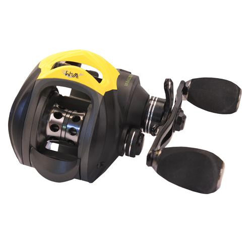 Wright & McGill SR Victory II Casting Reel - Low Profile, 6.3:1 Gear Ratio, 9+1 Bearings, Black,Right Hand